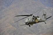 HH-60, search and rescue helicopter, nicknamed the Black Hawk. (Courtesy of the US Air Force)